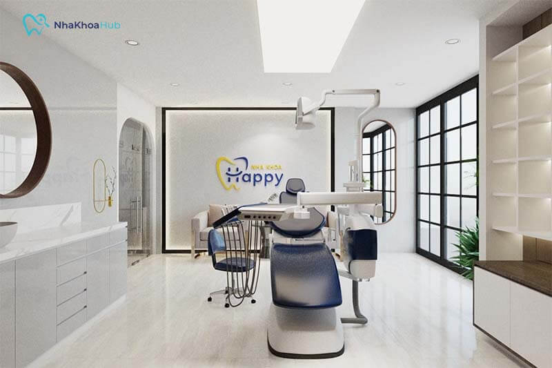 Phòng khám chất lượng tại nha khoa Happy 