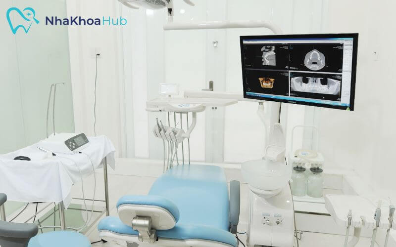 Hệ thống cơ sở vật chất hiện đại đáp ứng nhu cầu làm răng thẩm mỹ của khách hàng