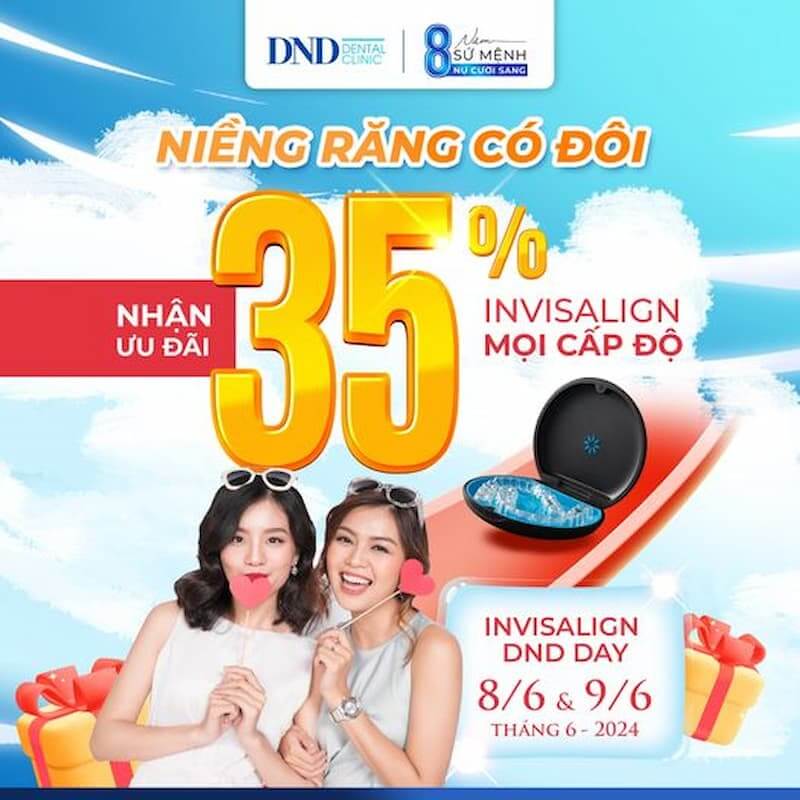 Khuyến mãi tháng 6 tại nha khoa quốc tế DND