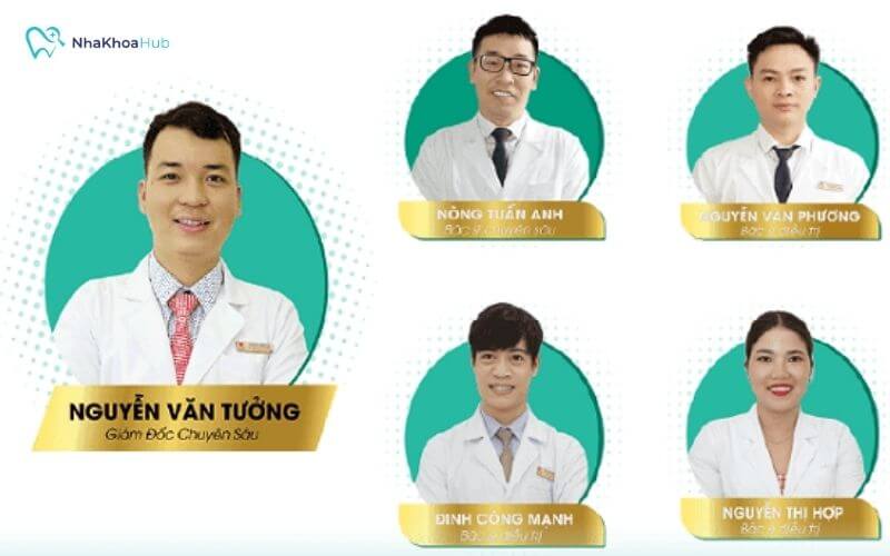 Đội ngũ bác sĩ tại Nha khoa Asia