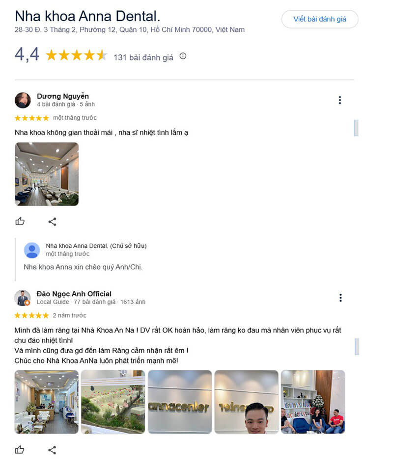 Không gian rộng chính là điểm cộng của phòng khám