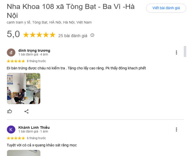 Nhận xét về 108