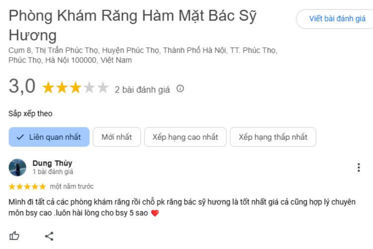 Phòng khám Bác Sỹ Hương có nhiều giải pháp đa dạng