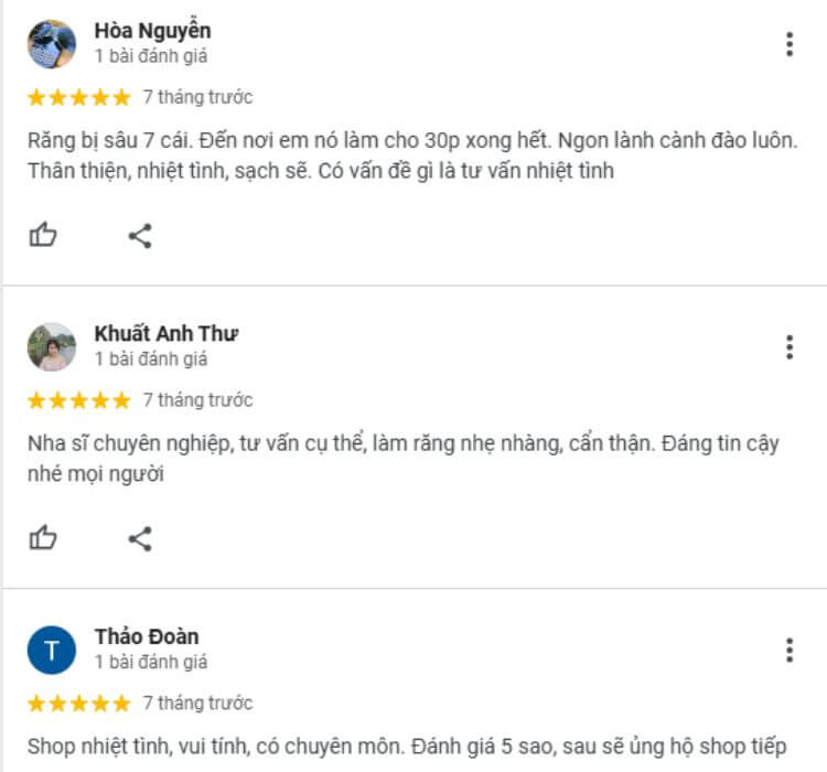 Phòng nha Tâm Phúc được nhiều khách hàng lựa chọn