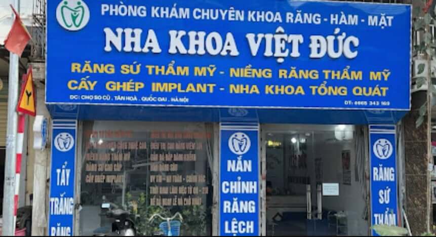 Nha khoa Việt Đức hoạt động từ 7h30 đến 21h30 hàng ngày