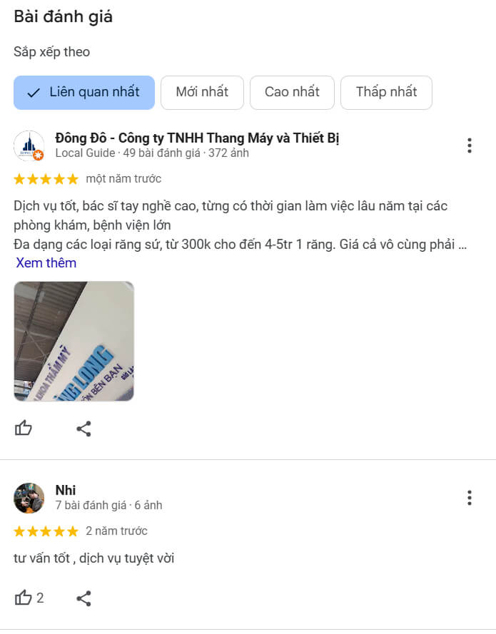 Đánh giá về Hoàng Long
