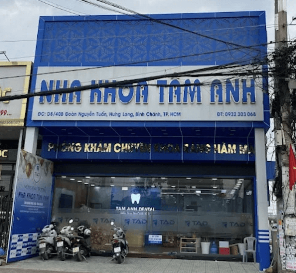 Tâm Anh có 3 phòng nha ở khu vực Bình Chánh