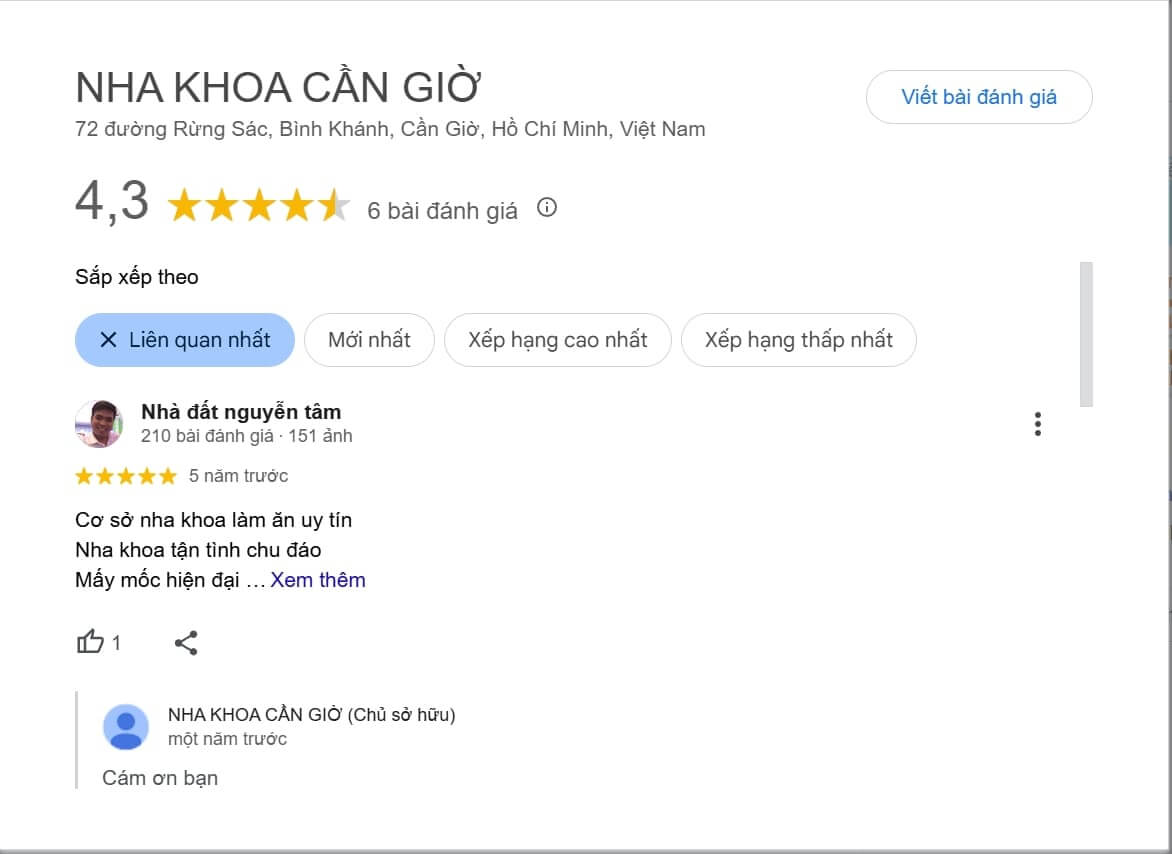 Đây là địa chỉ khám răng hoạt động lâu năm ở trung tâm khu vực