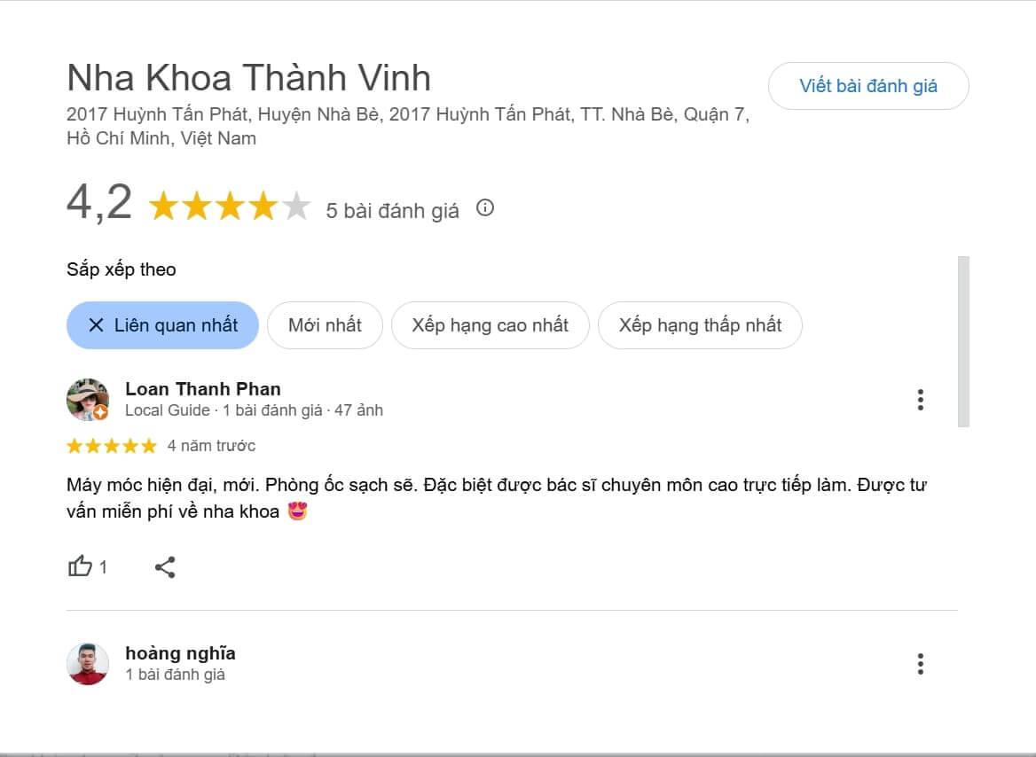 Nha khoa Thành Vinh chuyên cung cấp các dịch vụ cơ bản về điều trị răng