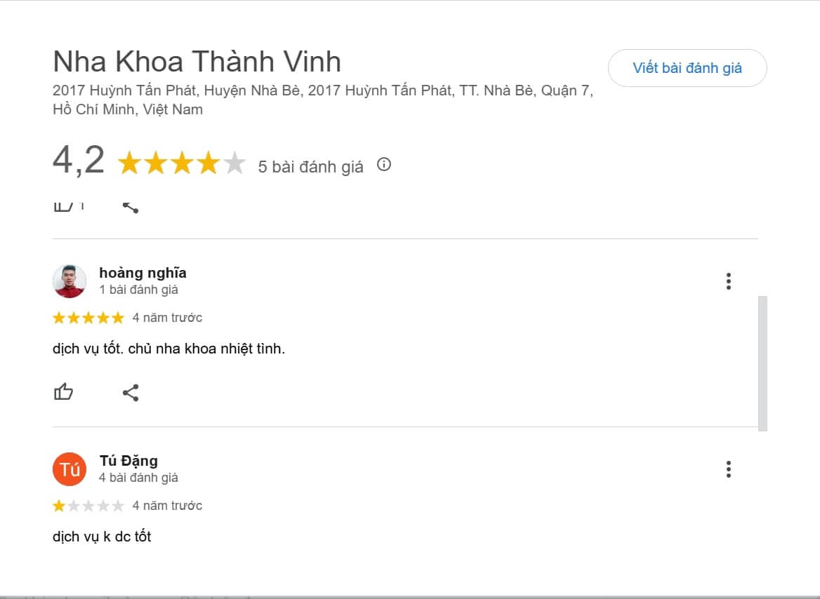 Nha khoa Thành Vinh chuyên cung cấp các dịch vụ cơ bản về điều trị răng