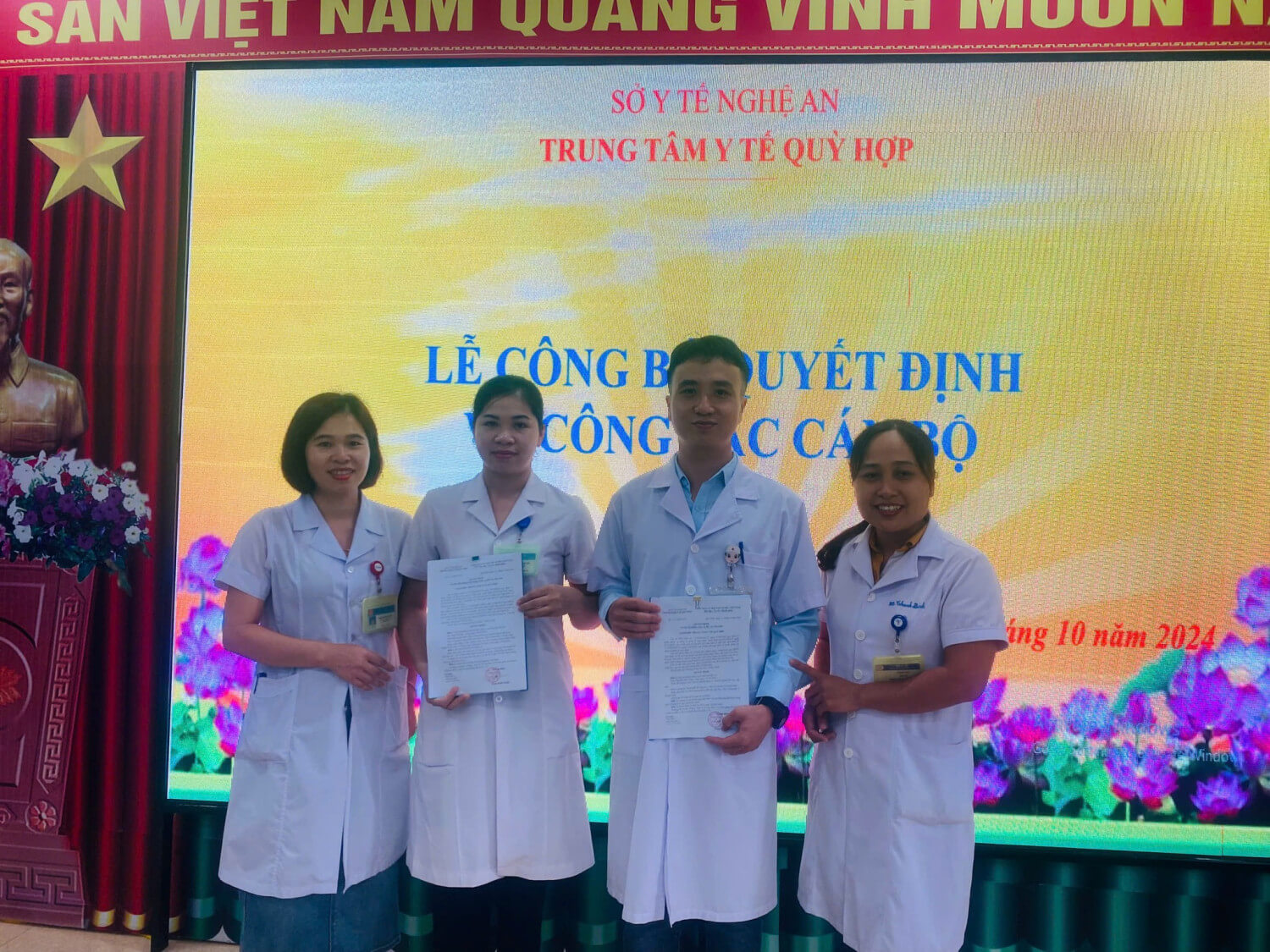 Trung Trung Tâm Y Tế Quỳ Hợp có đội ngũ y bác sĩ lành nghề