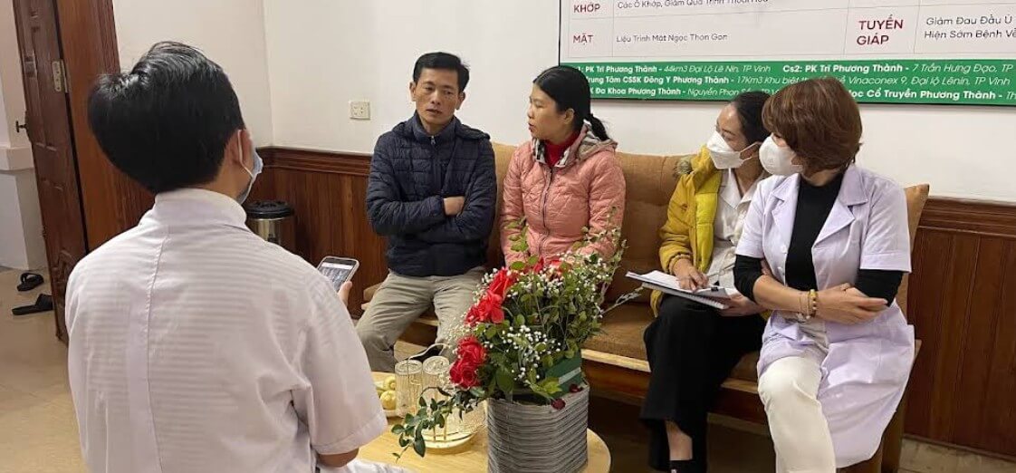 Cơ sở tư vấn tận tình và cụ thể cho mỗi người bệnh đến thăm khám