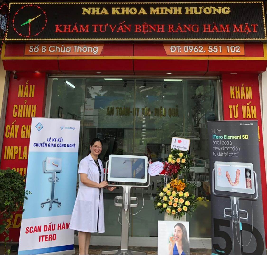 Bác sĩ Nguyễn Thị Thu Hương là bác sĩ chuyên khoa RHM cấp II