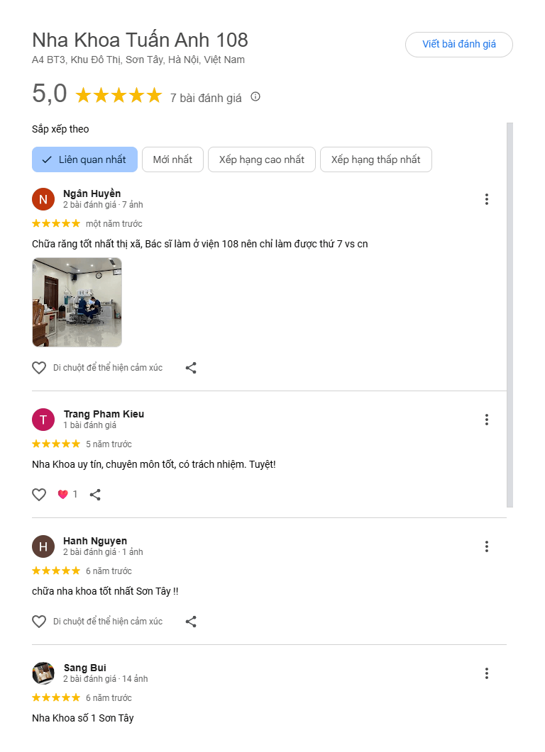 Tuấn Anh 108 làm việc ngoài giờ và cuối tuần phù hợp cho khách hàng bận rộn