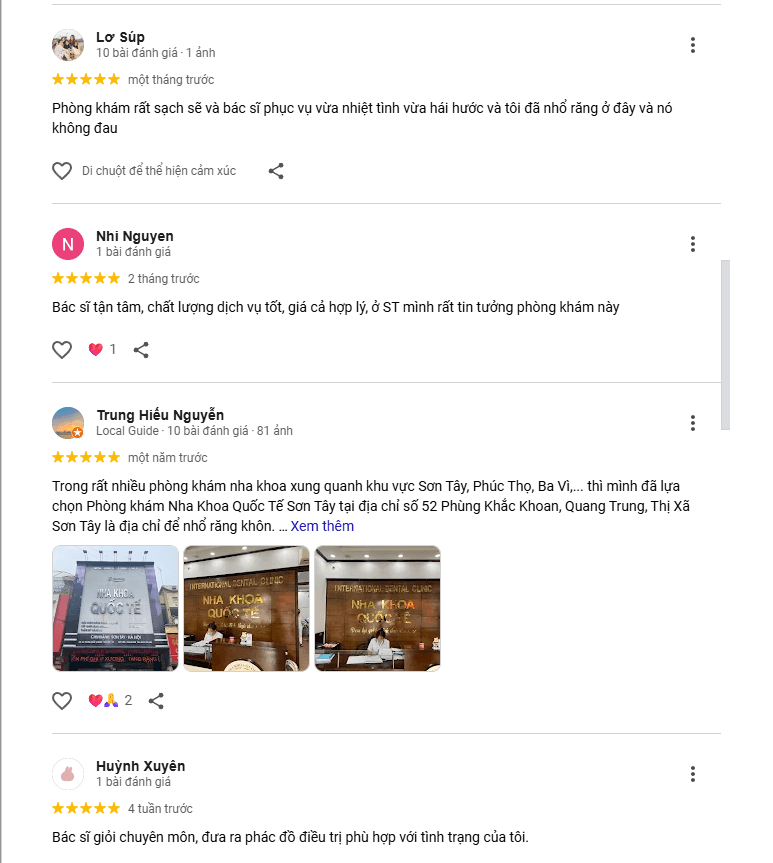 Phòng khám nằm ở vị trí dễ tìm, nổi bật với bảng hiệu lớn