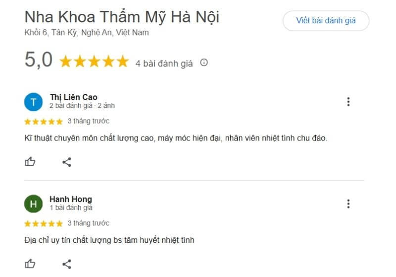 Nha khoa Hà Nội cung cấp nhiều hạng mục thẩm mỹ chuyên sâu