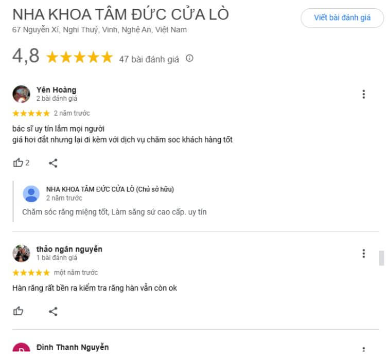 Đơn vị Tâm Đức chu đáo với mọi khách hàng