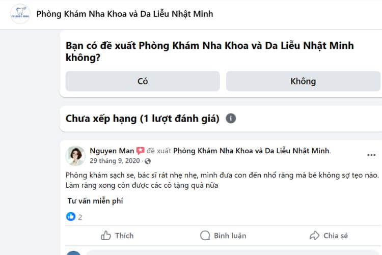 Nhật Minh là phòng khám chuyên về nha khoa trẻ em