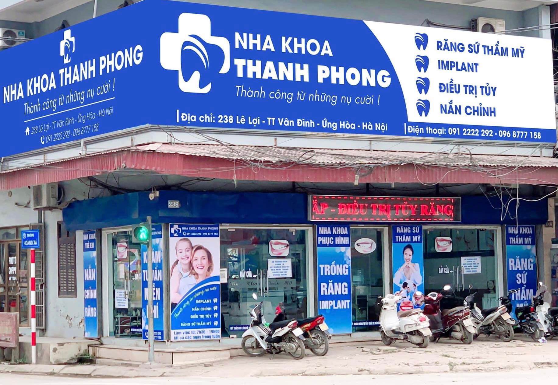 Thanh Phong có hai cơ sở phục vụ khách hàng Ứng Hòa