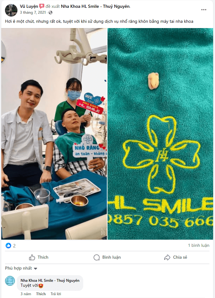 HL Smile đã chuyển sang cơ sở mới khang trang, rộng rãi hơn