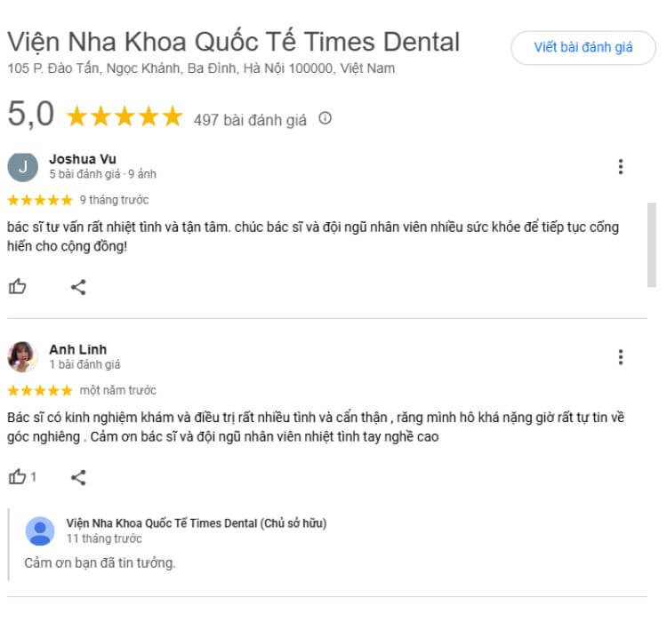 Hệ thống máy móc tại Times Dental hiện đại