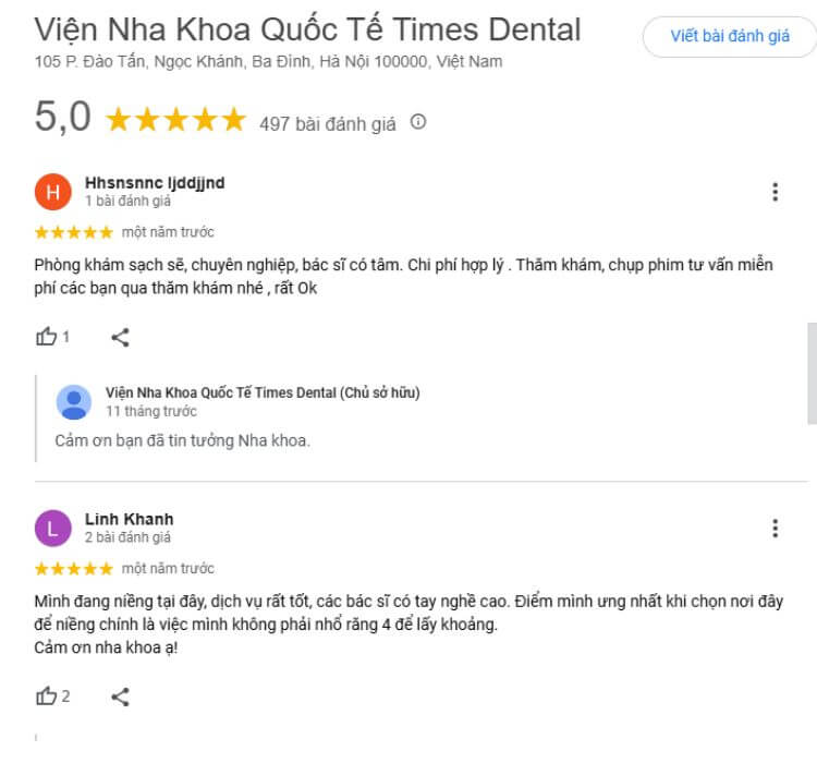 Hệ thống máy móc tại Times Dental hiện đại