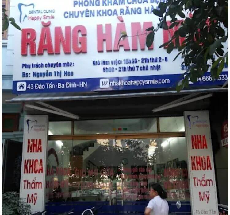 Phòng khám Răng Hàm Mặt có đa dạng dịch vụ về nha khoa
