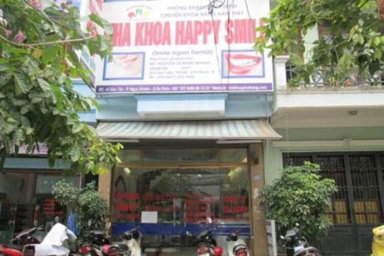 Happy Smile cơ sở tại Đội Cấn
