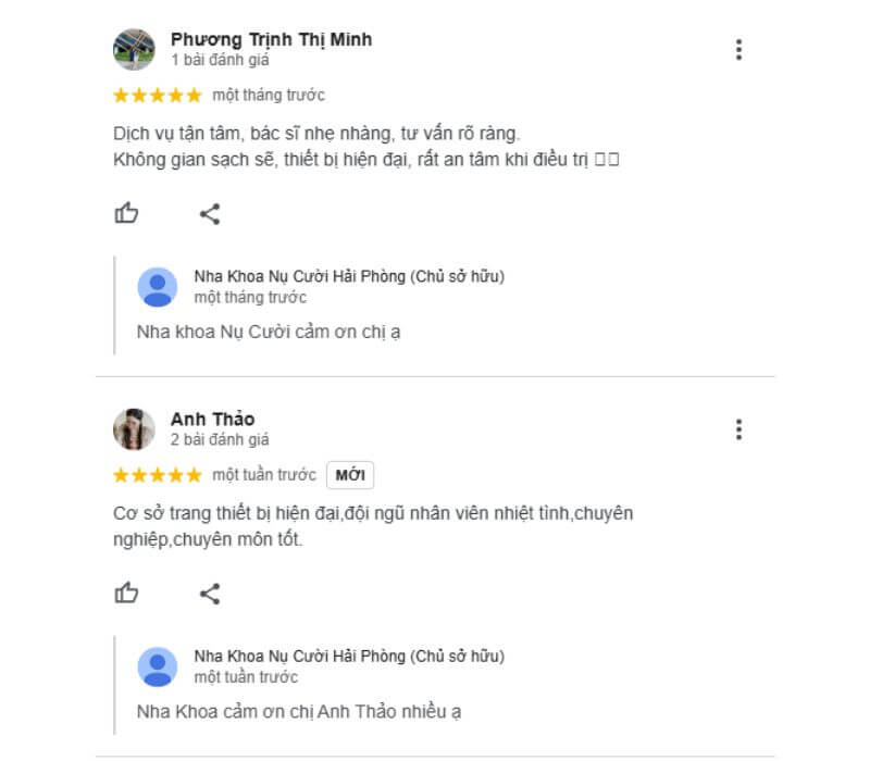 Phòng khám thành lập từ năm 2009 cung cấp các dịch vụ chăm sóc răng miệng uy tín