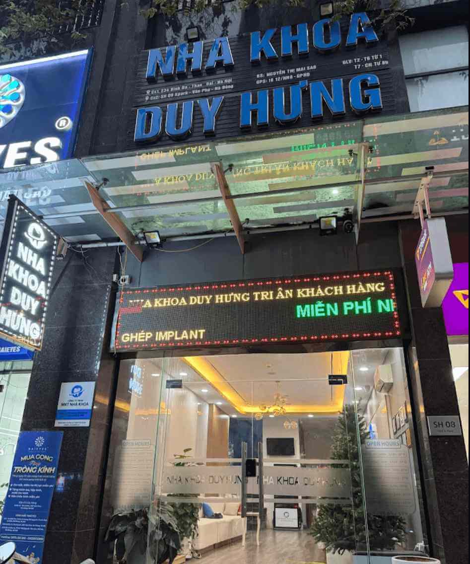 Duy Hưng cung cấp dịch vụ cấy ghép implant “ không đau”