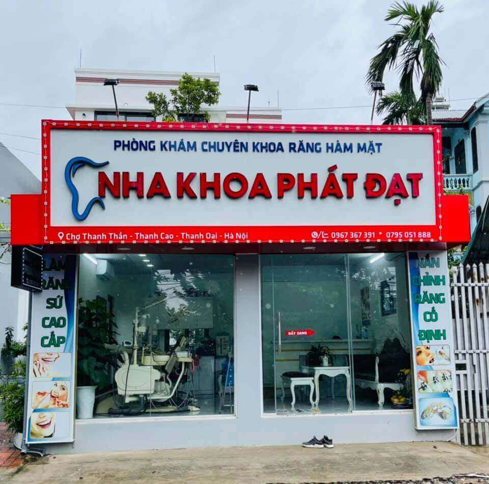 Phát Đạt tự hòa là đơn vị điều trị răng hàm mặt uy tín tại Thanh Oai