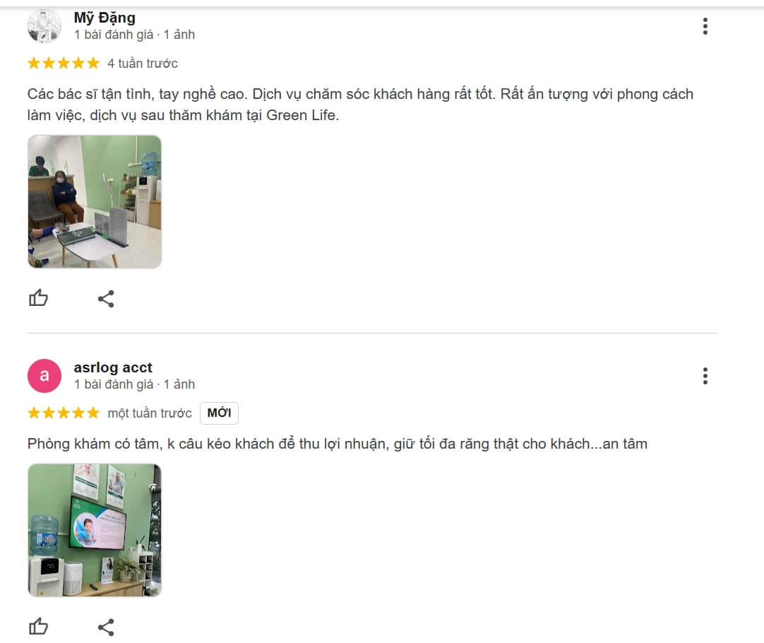 Đánh giá từ khách hàng