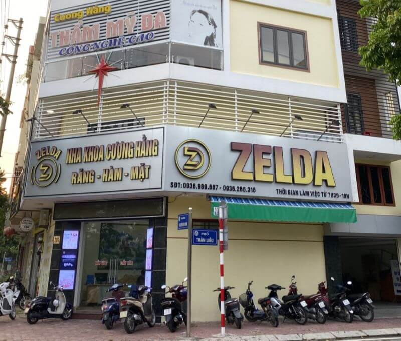 Zelda có nhiều cơ sở tại Hải Dương là một đơn vị đi đầu về thẩm mỹ